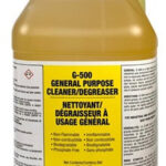 G-500 General Purpose Cleaner/Degreaser - 4 X 4 L