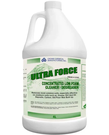 Ultra Force Concentrated Low Foam Cleaner / Degreaser - 4X4L