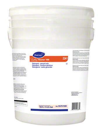 Diversey Clax Master 100 Laundry Detergent - 5 Gallon Pail