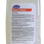 Diversey System-1 Break Alkaline Laundry Booster - 2 X 3100 mL