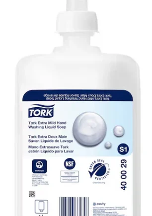 Tork Extra Mild Hand Washing Liquid Soap - 6 X 1 Litre
