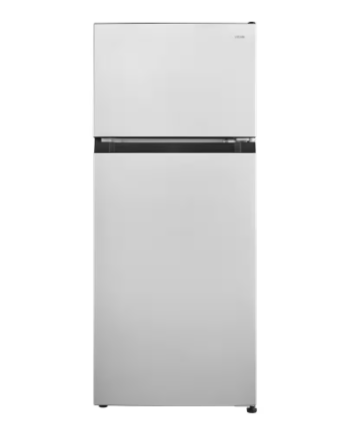 Vissani 19-inch W 4.5 Cu. Ft. Top Freezer Mini Refrigerator in Stainless Steel Look - ENERGY STAR