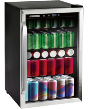 Frigidaire 4.4 cu. ft. 126-Can Stainless Steel Beverage Center
