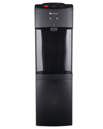 Glacier Bay Top-Load Water Dispenser with Hot and Cold Water in Black/Platinum