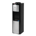 Glacier Bay Top-Load Water Dispenser with Hot and Cold Water in Black/Platinum