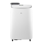 LG Electronics 10,000 BTU DOE/SACC (14,000 BTU ASHRAE) 115V Dual Inverter Smart Wi-Fi Portable Air Conditioner with Remote